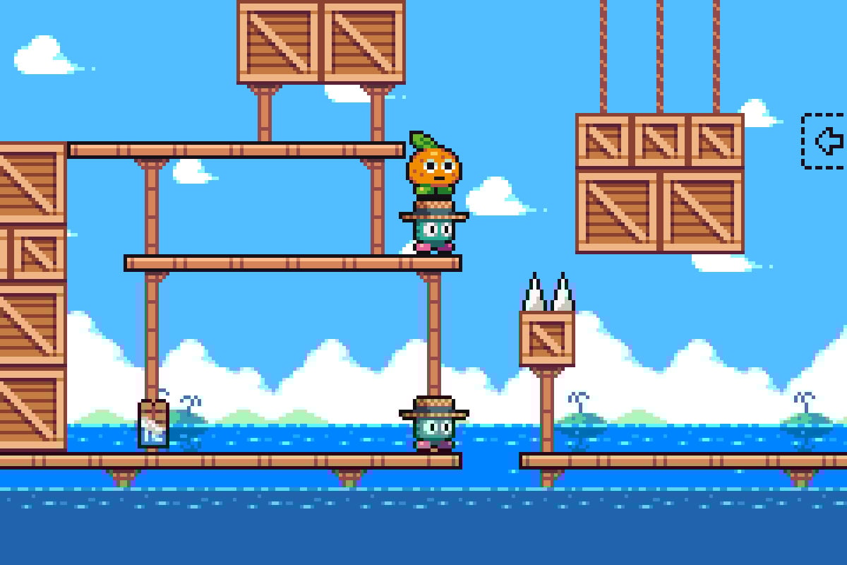 Discrete Orange: Incube8 Games and Tardigrade Unveil Innovative Turn-Based Puzzle Platformer for Game Boy Advance