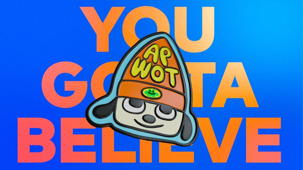 Video Game Art Archive on X: All your friends 'Parappa The Rapper'  Playstation  / X