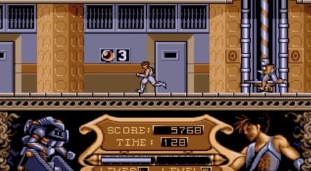 Strider 2 was released on home computers before being ported to Sega consoles. This is the Amiga version