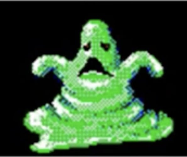 Here are some more examples from Murphy's Ghosts from other versions of Wizardry. On the left is the PC-98 version, while on the right are the depictions of the character in the PC Engine (top) and WonderSwan Color editions (bottom)