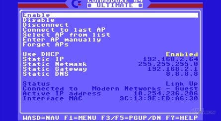 BASIC might tickle your nostalgia bone, but I prefer using the Commodore 64 Ultimate's custom UI