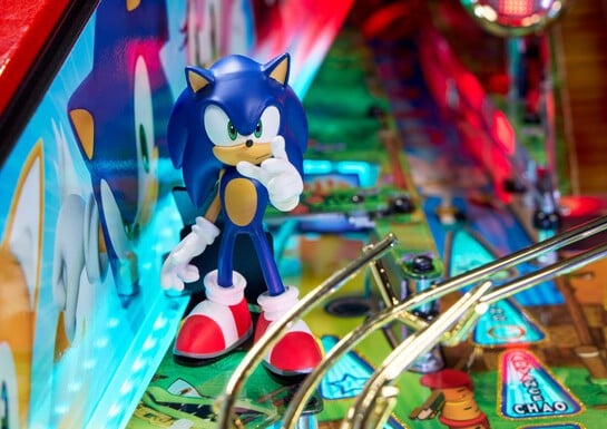 Sonic Is Getting A New Pinball Table To Mark His 35th Birthday, Designed By The Legendary Steve Ritchie