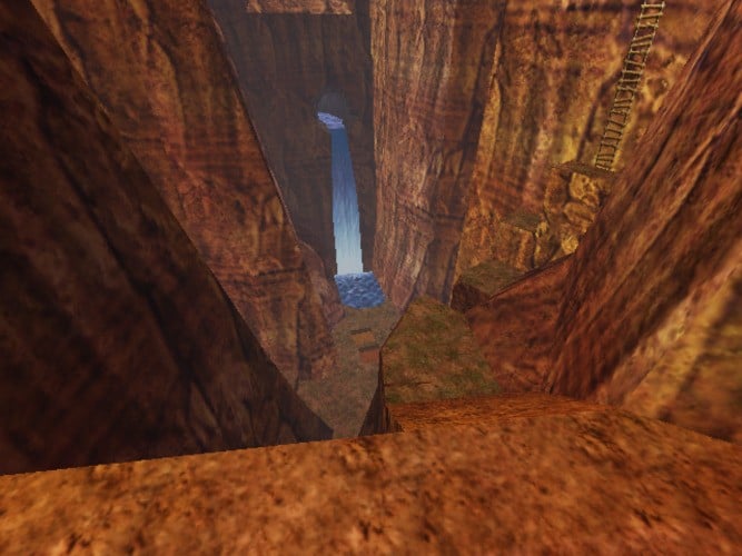 The first level in the game Canyonlands has players explore the famous national park in Utah, battling scorpions and snakes