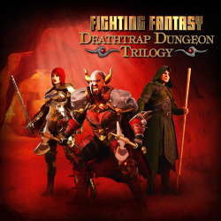 Deathtrap Dungeon Trilogy Cover