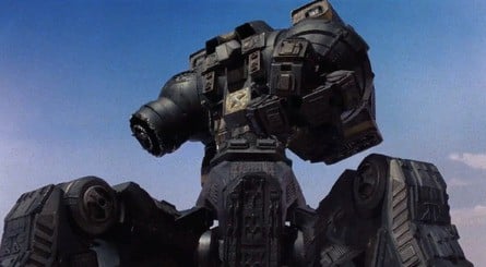 David W. Allen's stop-motion animation really brings the movie's hulking robots to life