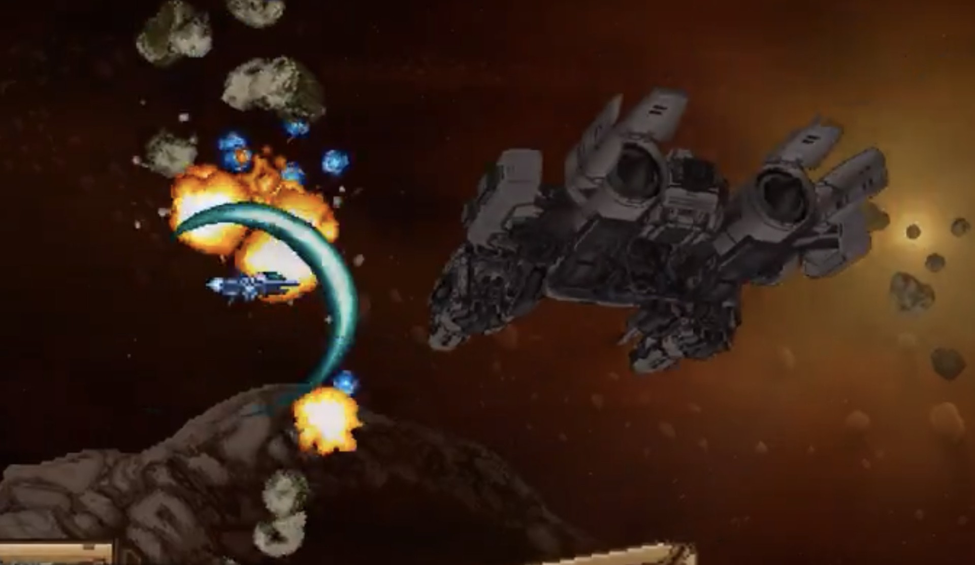 AGGRESTA: New Update Reveals Progress on Tetsu’s Upcoming 2D Shoot 'Em Up - Nintendo News Article