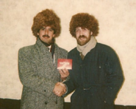 Rogers with Tetris principal creator Alexey Pajitnov, with whom he would later form The Tetris Company in 1996