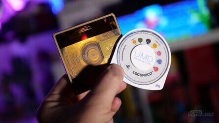 (Left) Brand-new MiniDiscs can still be purchased fairly cheaply online (left). MiniDisc and a PSP UMD - or 'Universal Media Disc' (right)