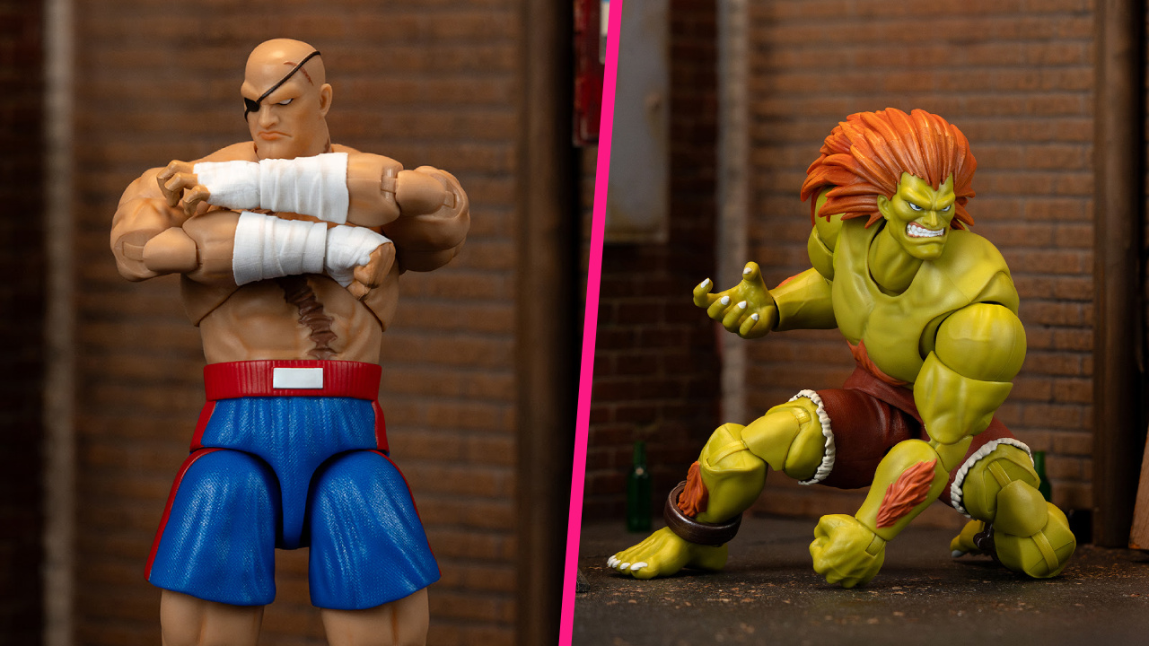 Jada Toys Opens Pre-Orders for Detailed 1:12 Street Fighter Sagat and Blanka Figures