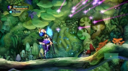 Odin's Sphere (left) and Dragon's Crown (right) are considered to be successors to Princess Crown