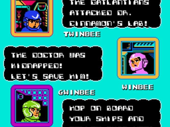 Burnin' TwinBee: Rescue Dr. Cinnamon!