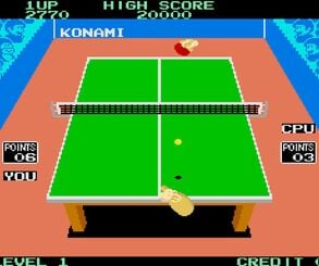 Konami's Ping Pong