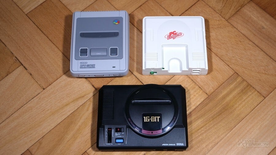 PC Engine Mini vs SNES Classic vs Mega Drive Mini