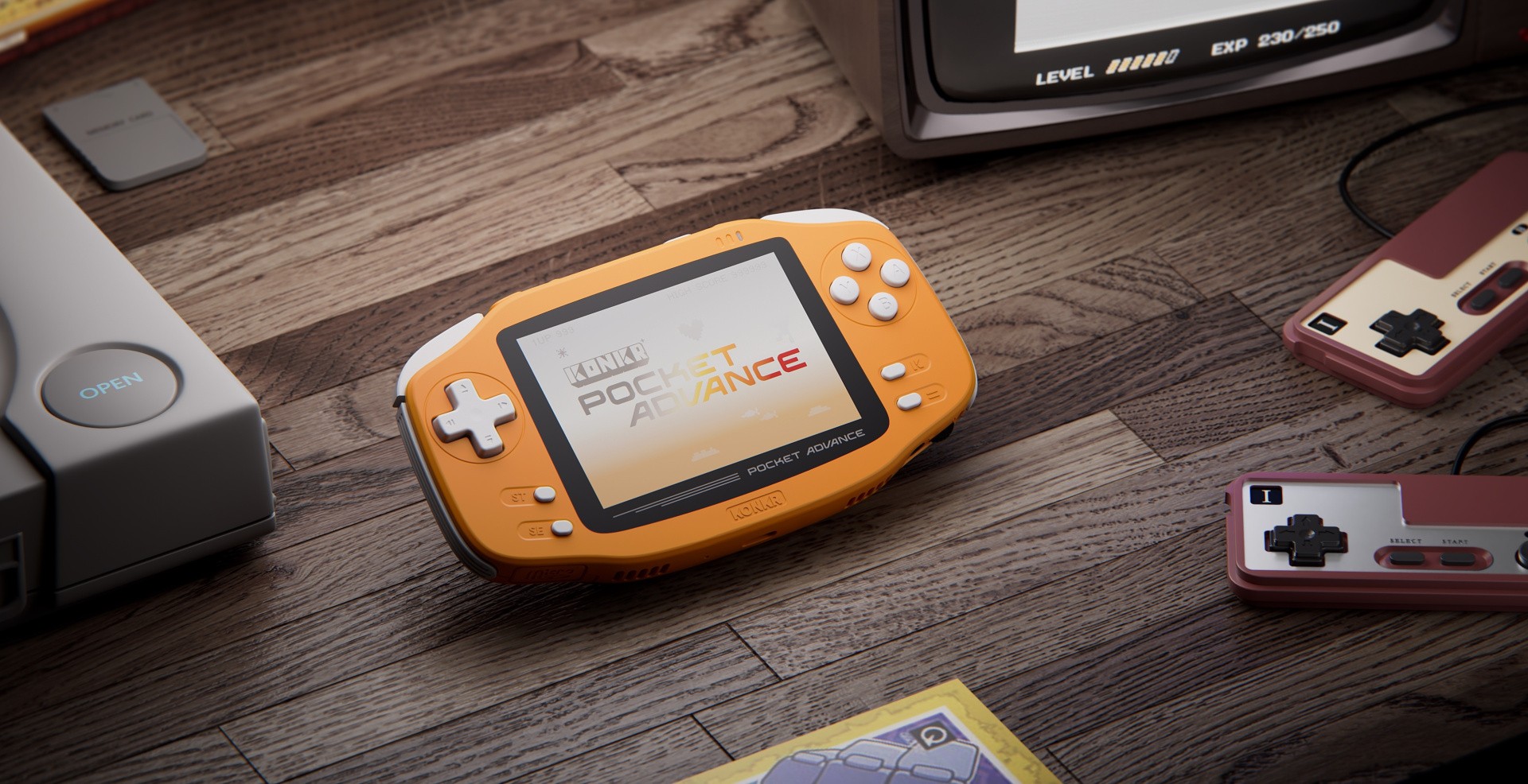 KONKR Pocket Advance Revealed: AYANEO’s GBA-Inspired Handheld Image Confirms Design Direction - Nintendo News Article