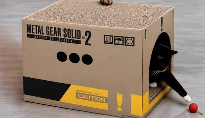 It's Important That You Buy Your Cat This $60 Metal Gear Solid Cardboard Box Right Away