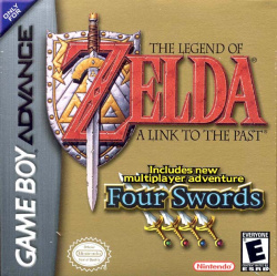 Legend of Zelda: A Link to the Past and Four Swords Cover