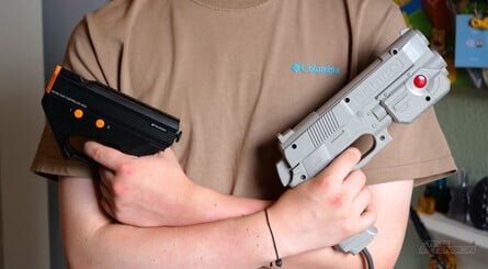 As you can see, the GC01 is one of the smallest light guns on the market, even when compared to the Sinden, which is based on the same internal tech