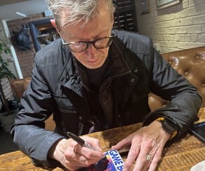 Given that he created one of my favourite Game Boy games, I simply had to get Chris to sign my copy