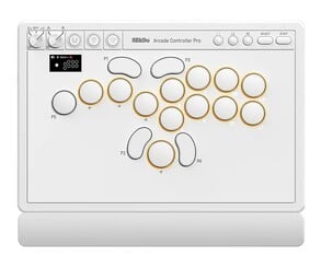 arcade_controller_pro_switch_8bitdo_white