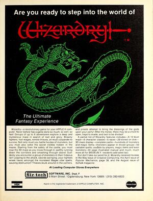 Wizardry ad