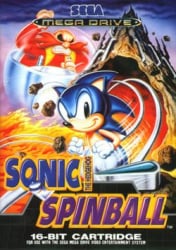 Sonic Spinball Cover