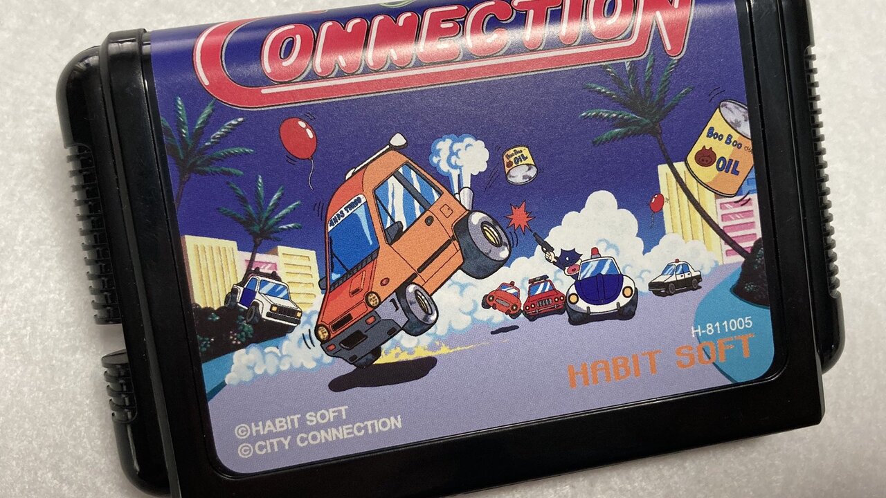 Jaleco's City Connection Is Coming To The Sega Mega Drive 