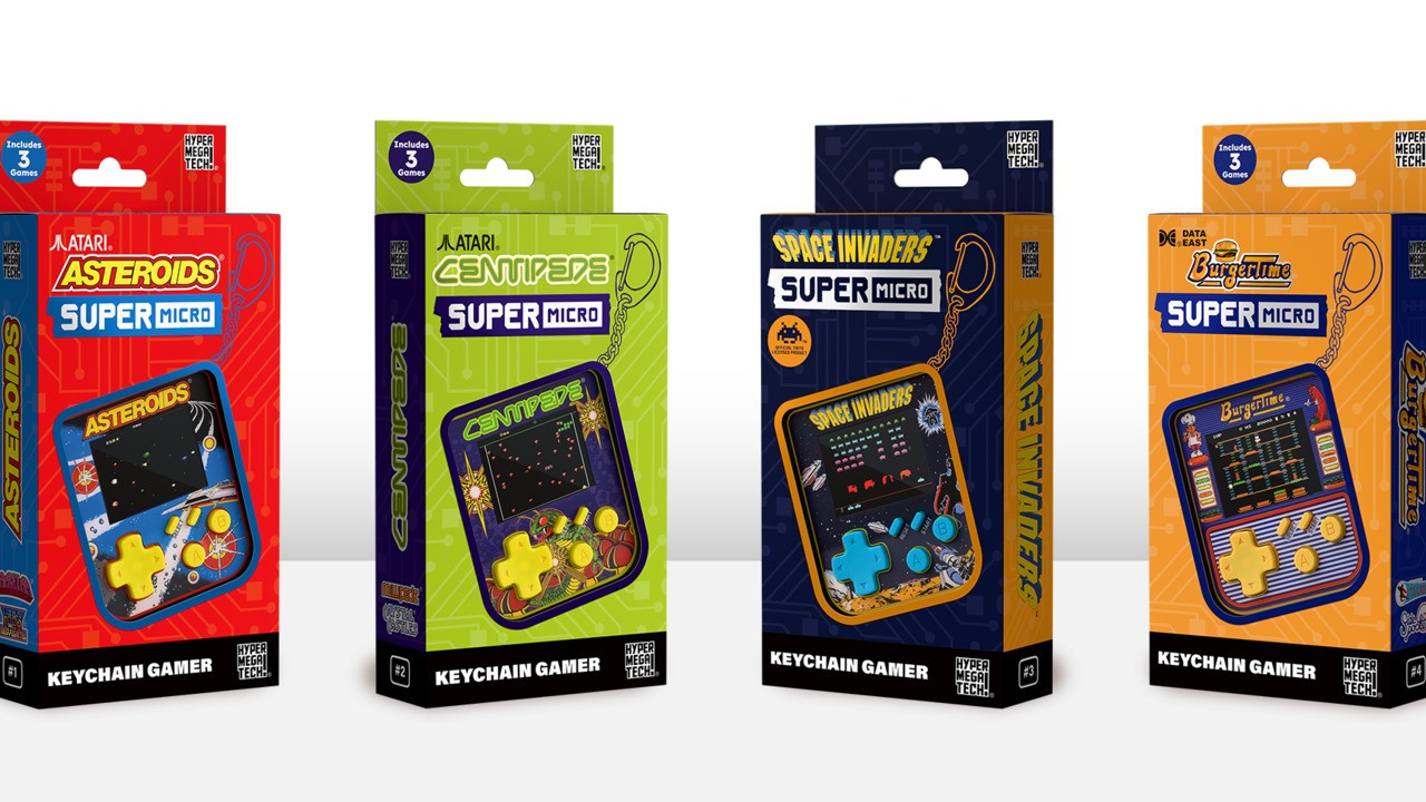 Evercade Maker Blaze Is Launching $30 'Super Micro' Keyring