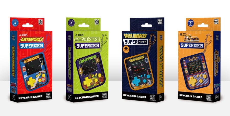 These $25 Keyring-Sized Arcade Hits Come From The Company Behind Evercade 1