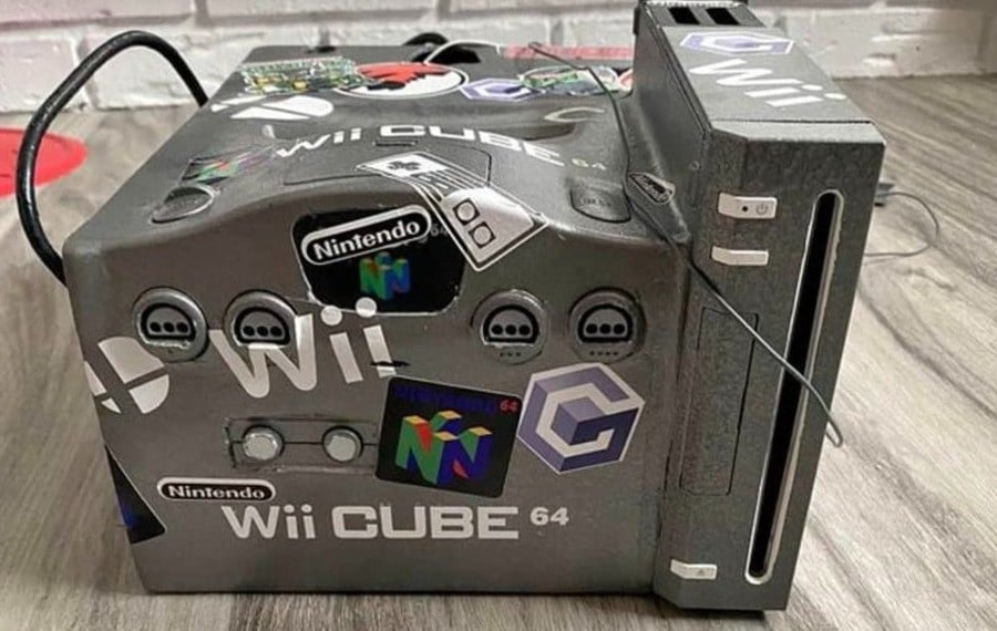 Random: This Frankenstein Wii / N64 / GameCube Console Gives Us Nightmares 1