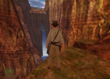 The first level in the game Canyonlands has players explore the famous national park in Utah, battling scorpions and snakes