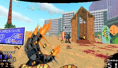 Captain Wayne Is A New Retro FPS About A Ticked-Off Sailor With A Shotgun For An Arm