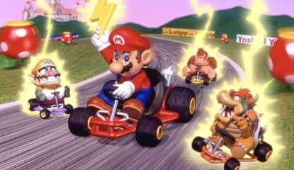 Mario Kart 64 Texture Matched To A 1994 "Visual Disk" CD