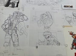 Capcom Art Account Shares Early Sketches of Street Fighter Alpha, Darkstalkers, Cyberbots, & More