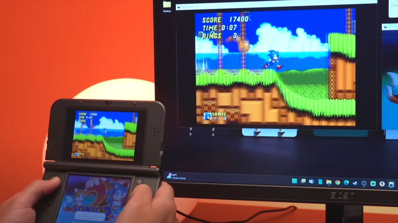 大画面で3DSゲームをプレイするのはクールですが、努力が必要です