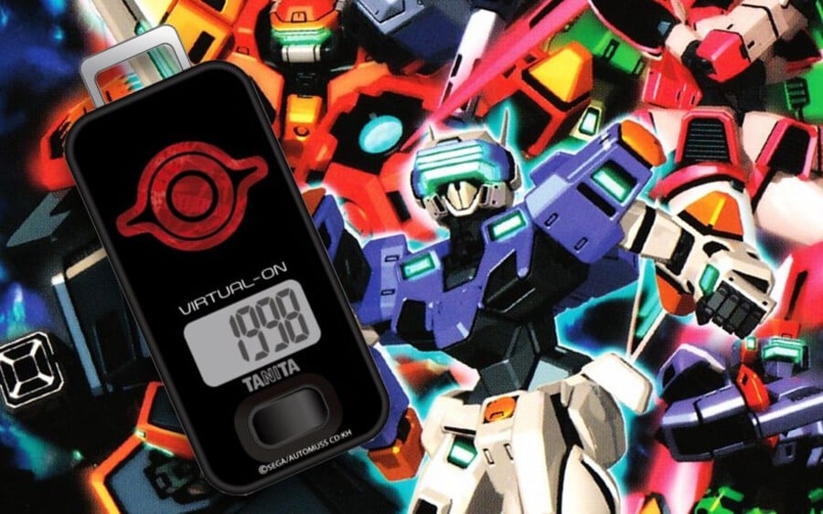 Japan Is Getting A Virtual-On Pedometer, Because Why Not 1