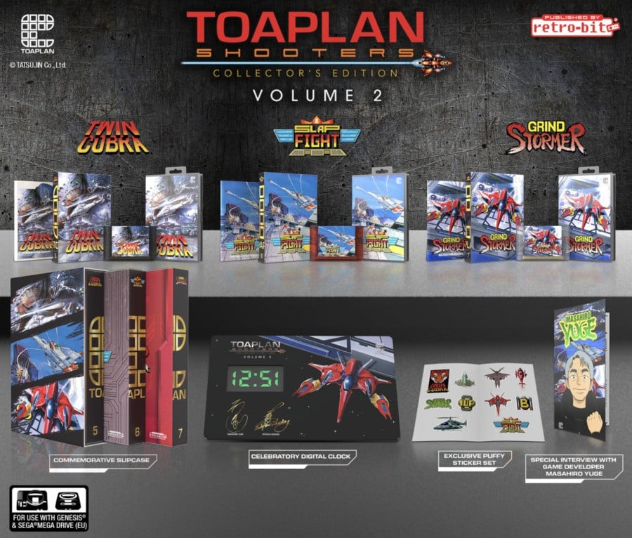 Three More Toaplan Shmups Are Being Resurrected On Genesis / Mega Drive 1