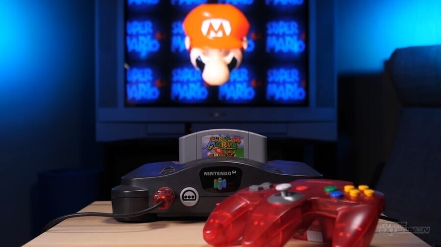 N64 with Super Mario 64