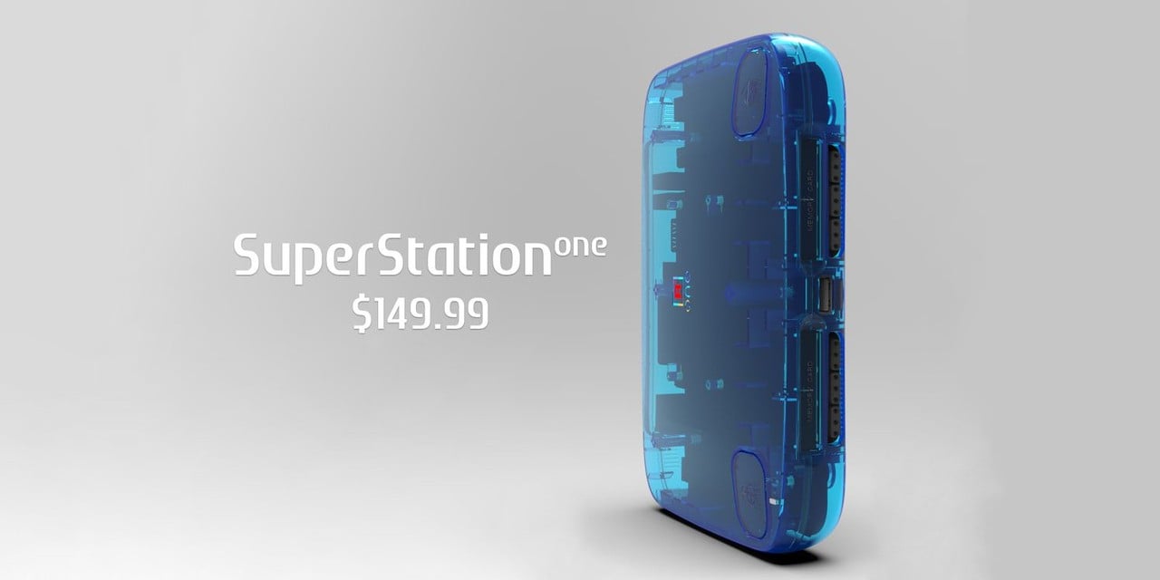 その他 superstation one transparent blue Taki Udon's FPGA PS1 Is Called SuperStation One, Pre-Orders Start