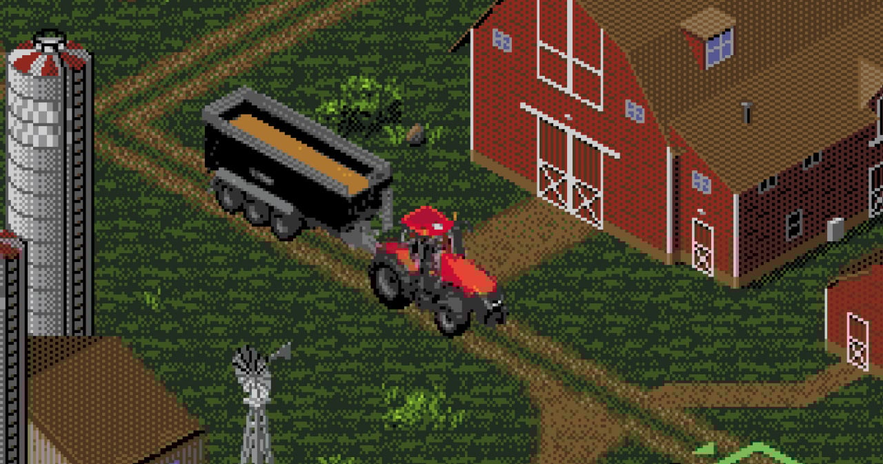 Farming Simulator 16-Bit Physical Release Announced for Sega Mega Drive/Genesis via Strictly Limited Games