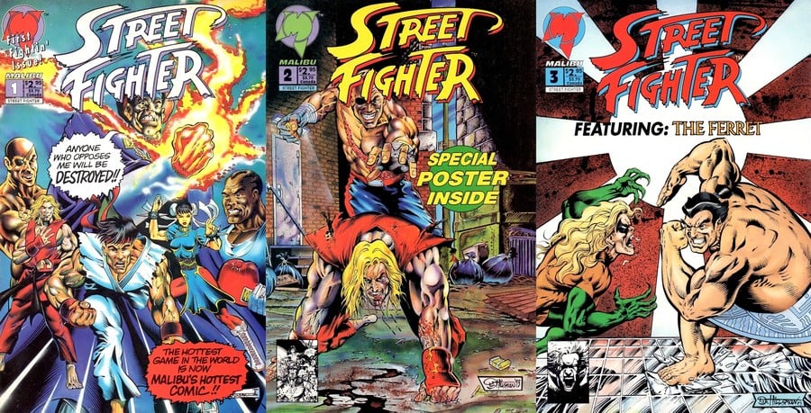 Street Fighter 2 Comic