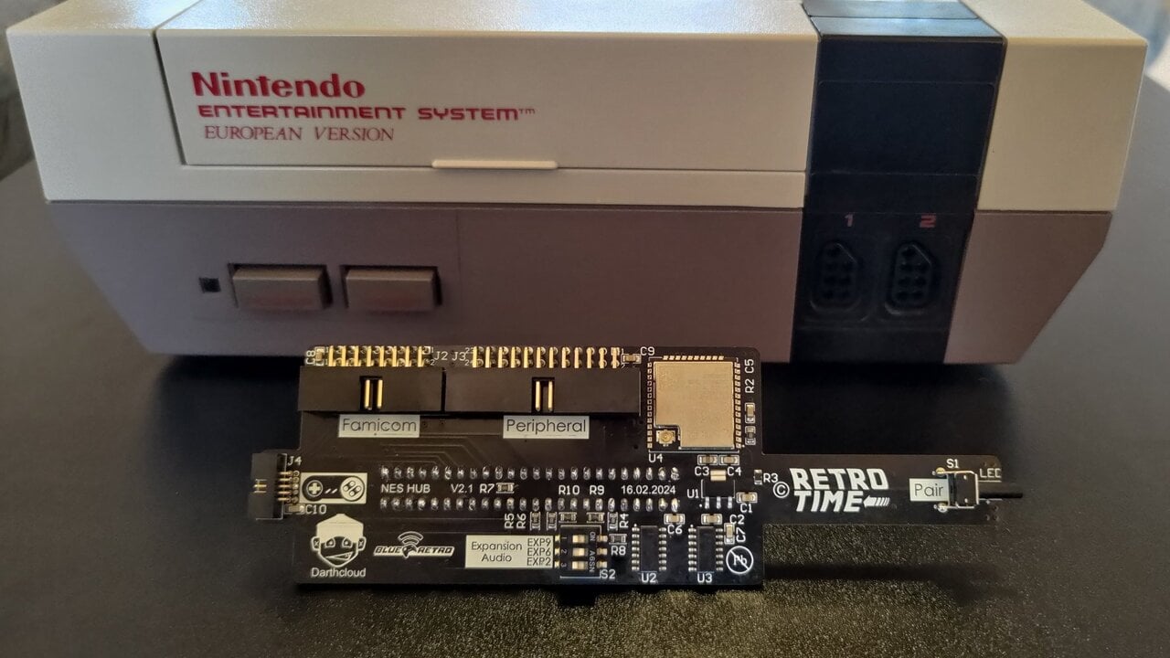 Finally someone has found a use for the NES expansion port