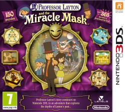 Professor Layton and the Miracle Mask Cover