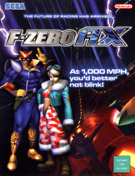 F-Zero AX Cover
