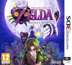 The Legend of Zelda: Majora's Mask 3D Cover