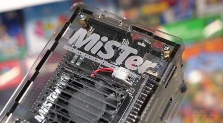 Depending on where you purchase your MiSTer from, you'll get the option of having a case fitted which not only protects the boards within but also helpfully labels each port
