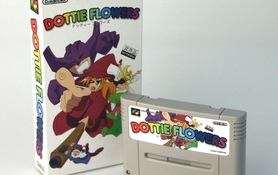 Rare SNES Game Dottie Flowers Is Now Available To Download For Free 1
