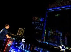"One Of A Kind" - The Largest Game Of Tetris Has Just Been Played With The Help Of Over 2000 Synchronized Drones