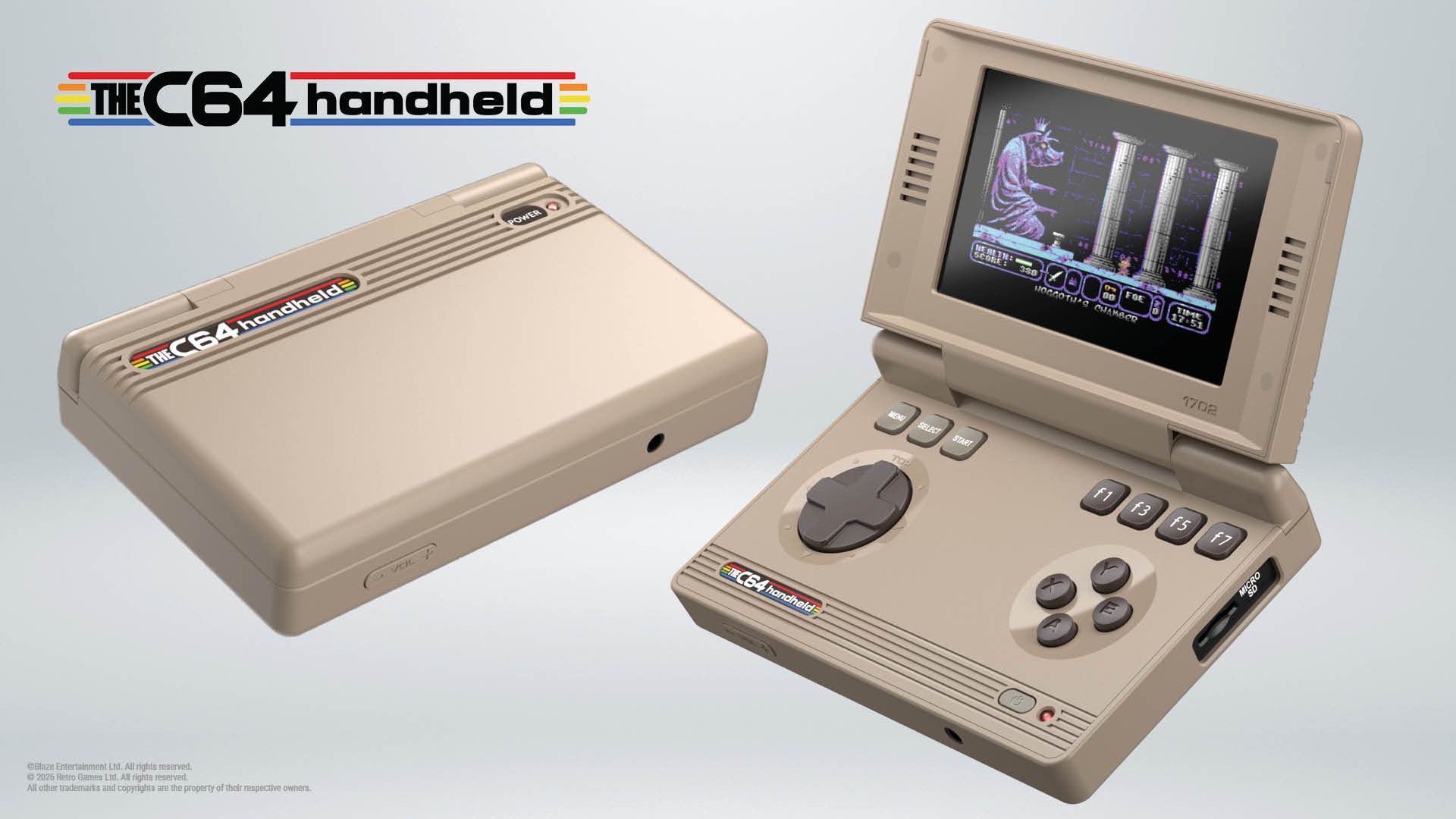 Blaze's C64 And ZX Spectrum Handhelds Have Been Delayed To April