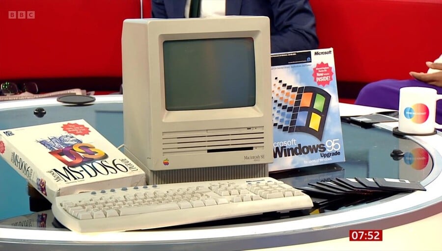 Random: "Surely They're Trolling" - After The NES-Cart-In-A-SNES Debacle, The BBC Twins Windows 95 With An Apple Mac 1