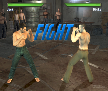 Despite its terrible reputation, the combat engine in Fight Club is serviceable, incorporating context-sensitive directional commands, grapples and counters